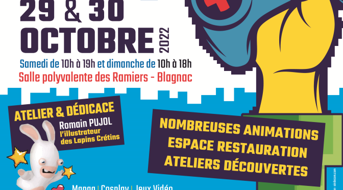 Késaco sera présente à Blagnac Culture Geek du 29 et 30 Octobre.