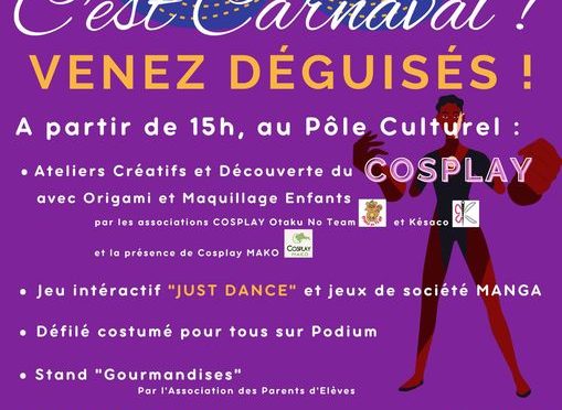 Kesaco sera présente à Cazaubon le 18 février pour le Carnaval.