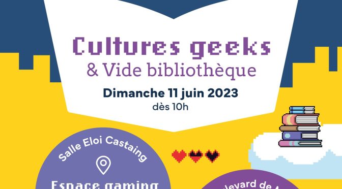 Stand Kesaco à « Cultures Geeks » de Fleurance le 11 juin.