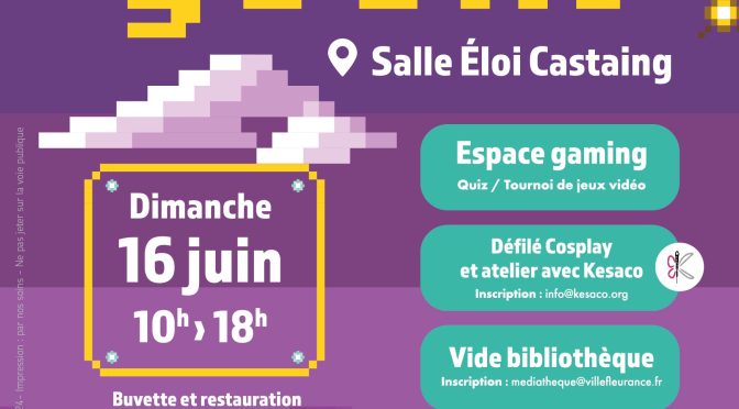 Inscriptions défilé cosplay « Culture Geek » Fleurance – 16 juin 24.