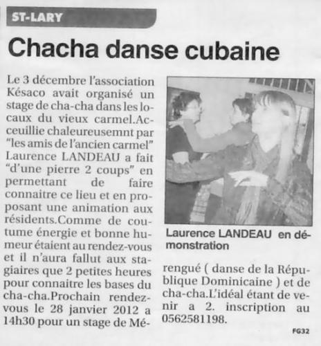 petit journal 151211chacha