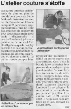 petit journal 151211couture